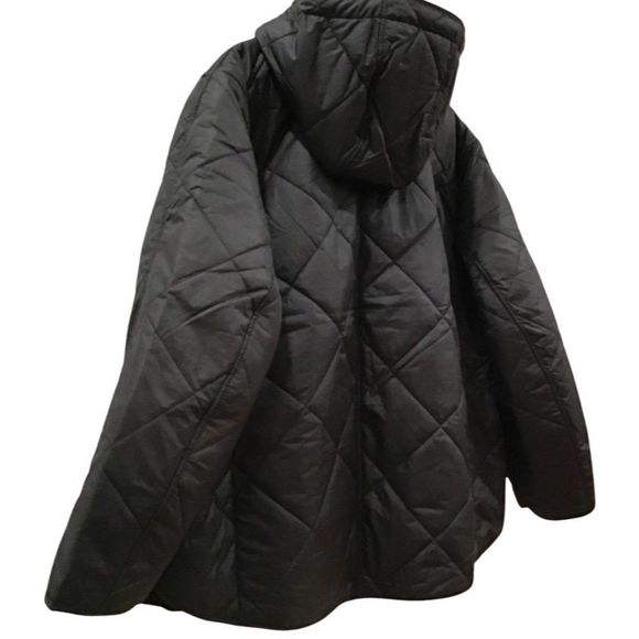 H&M Black Quilted Puffer Jacket - Picture 7 of 12